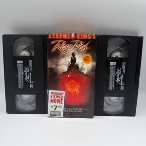 Stephen King's Rose Red VHS 2-Tape Set Horror Movie Lions Gate Hollywood Video